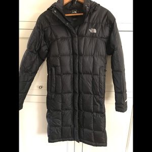 North Face Down 600 Long Puffer Coat